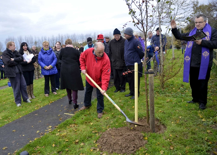Planting the Tree of Hope 02-11-14