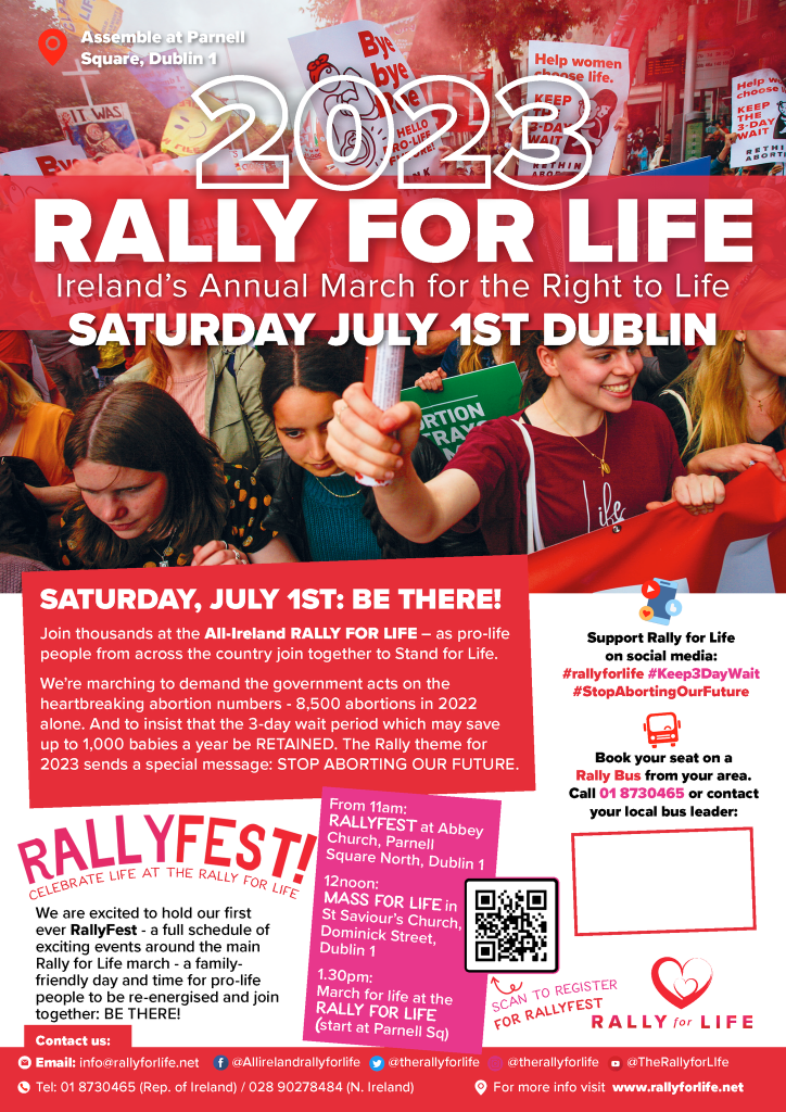 Rally for Life St Senan's Parish, Shannon